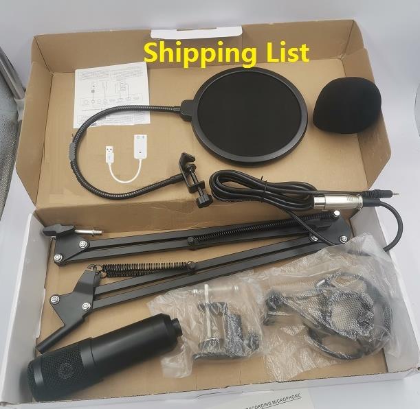 karaoke microphone BM800 studio condenser mikrofon mic bm-800 For KTV Radio Braodcasting Singing Recording computer BM 800