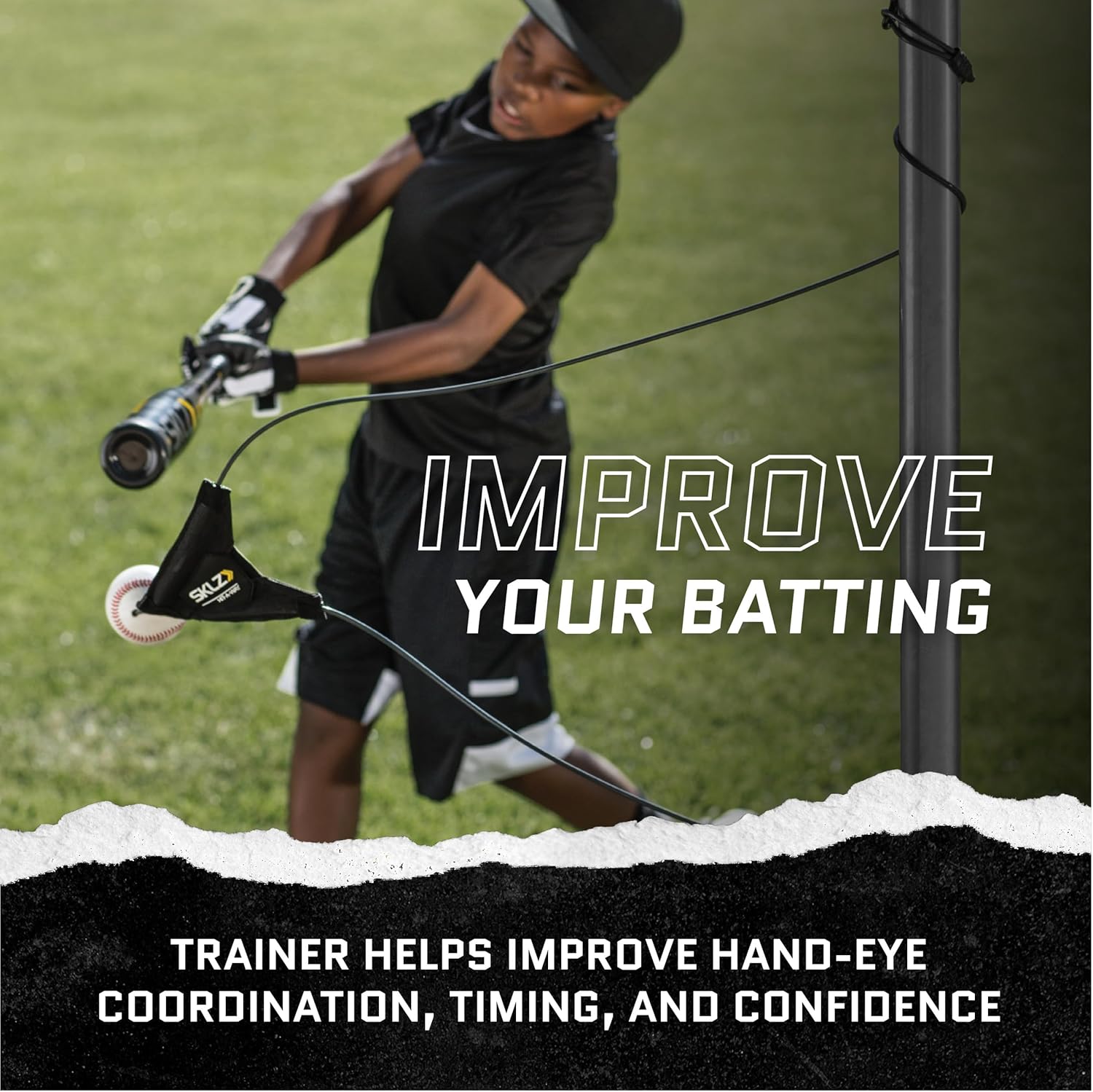 SKLZ Hit-A-Way Batting Swing Trainer for Baseball and Softball