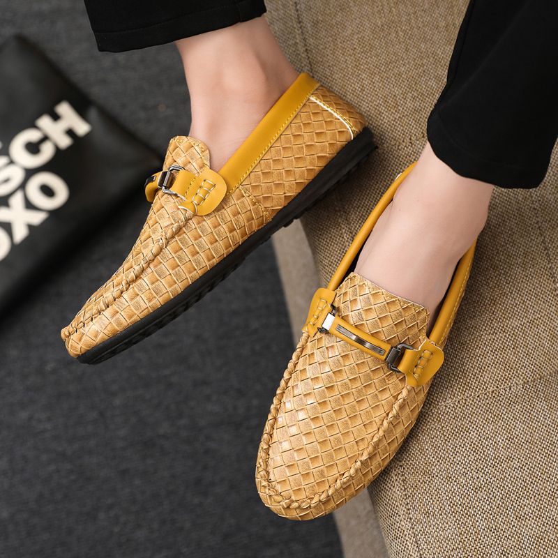 Fashion Leather Shoes Business Shoes Black for Men Elegant Casual Party Wedding Leather Shoe