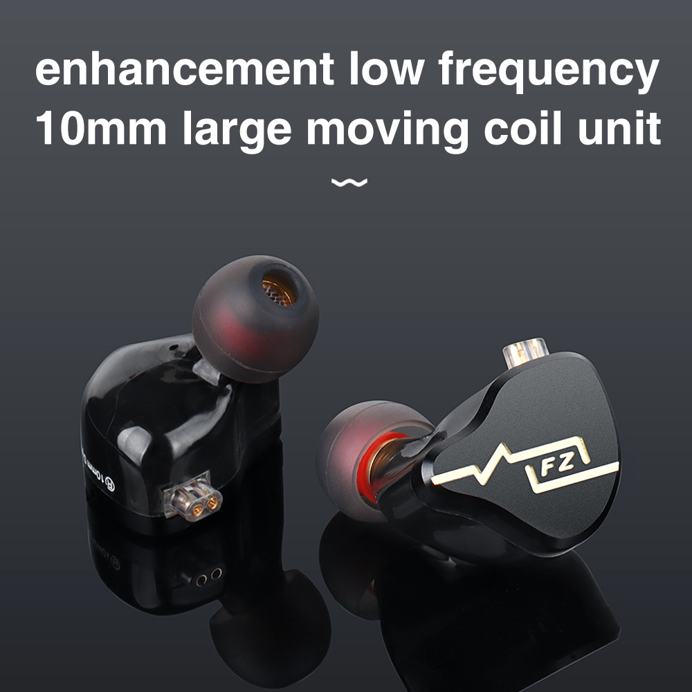 FZ Liberty Z1 HIFI In-Ear Dynamic Headphones DJ Monitor IEM Earbud Sport Noise Cancelling Music Headsets With Replaceable Cable