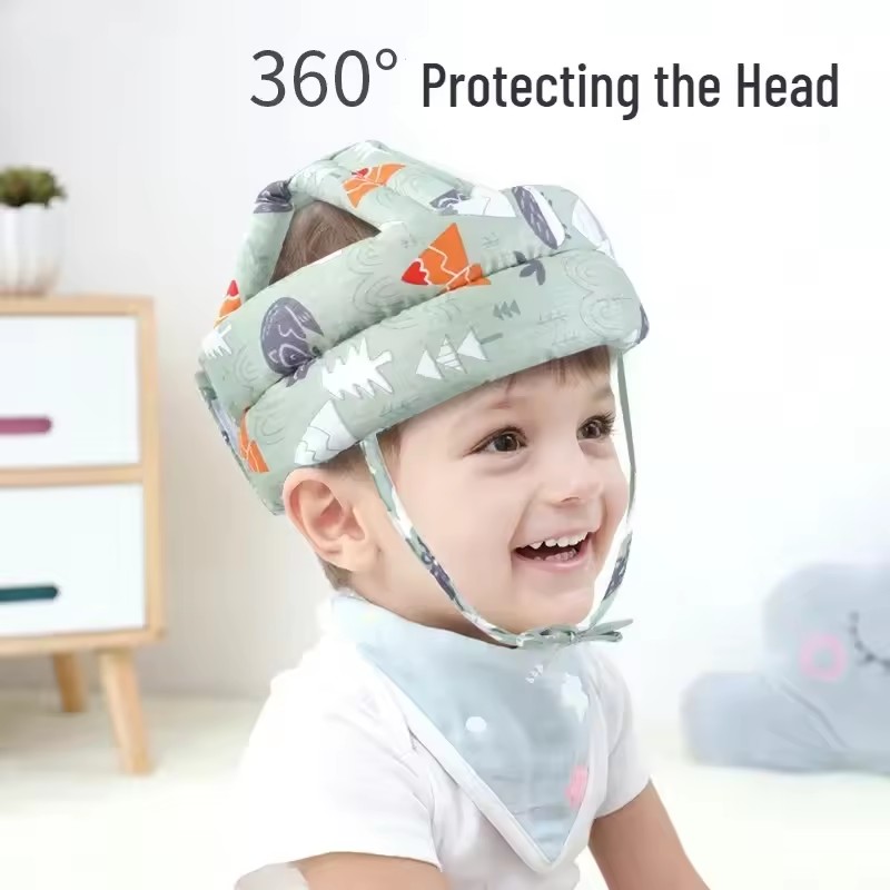 Anti-collision Protective Hat Baby Safety Helmet Soft Comfortable Head Security & Protection Adjustable Hats Baby Toddler Cap