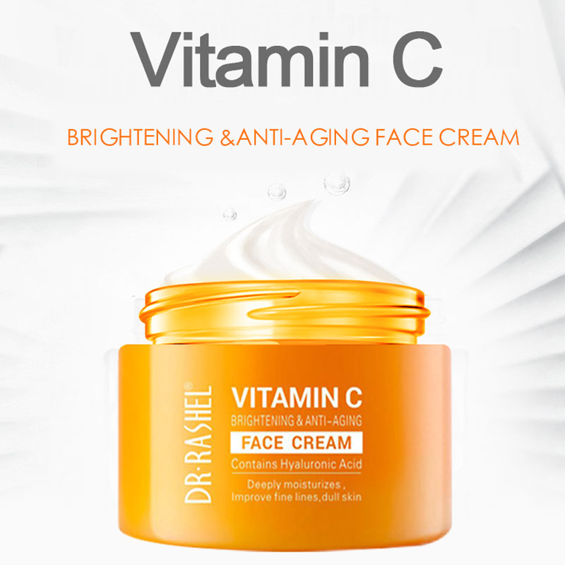 DR.RASHEL VC Moisturizing Cream Whitening,Moisturizing,Hydrating Day Cream for All Skin Type 50g