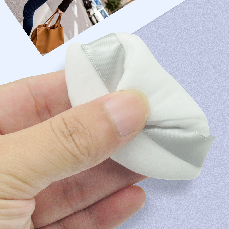 5pcs Triangle Velvet Powder Puff Flours Mini Face Makeup Sponge Cosmetics Soft Cotton Face Powder Puff Washable Lightweight