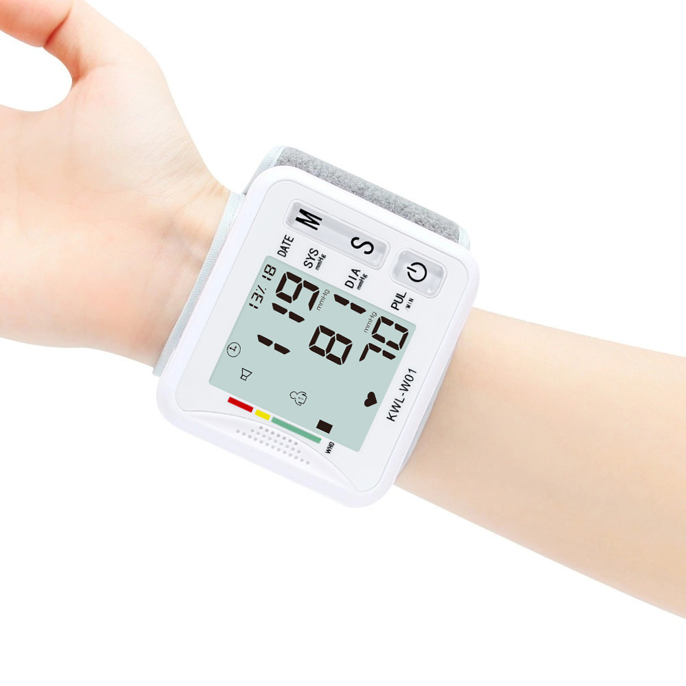 English Automatic Electronic Sphygmomanometer Household Sphygmomanometer Wrist Sphygmomanometer FDA Certification