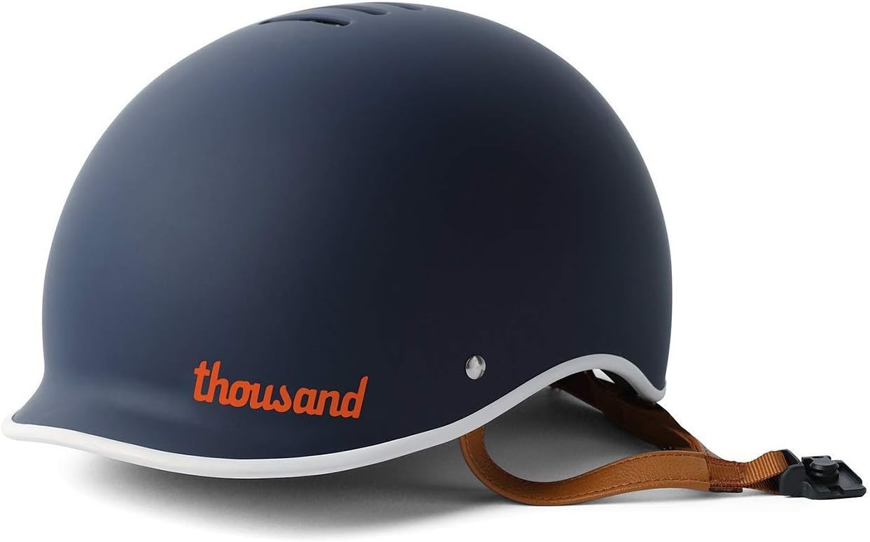Thousand Heritage 1.0 Adult Bike Helmet; The Original Low Profile Retro Commuter Cycling Helmet Safety Certified for Bicycle Skateboard Skating Roller
