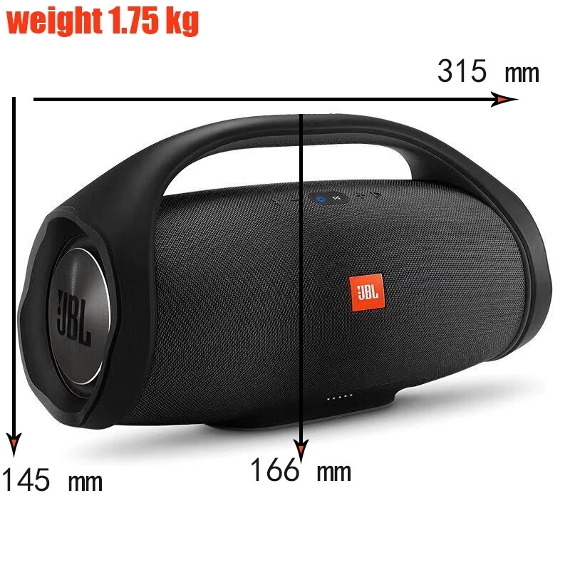 Boombox 2 Wireless Portable Bluetooth Speaker Boom Box Waterproof Speakers Dynamic Music Subwoofer Outdoor conférencier Stereo
