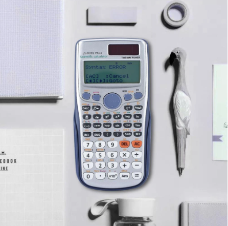Brand New FX-991ES-PLUS Original Scientific Calculator 417 Functions For High School University Students Office Coin Battery