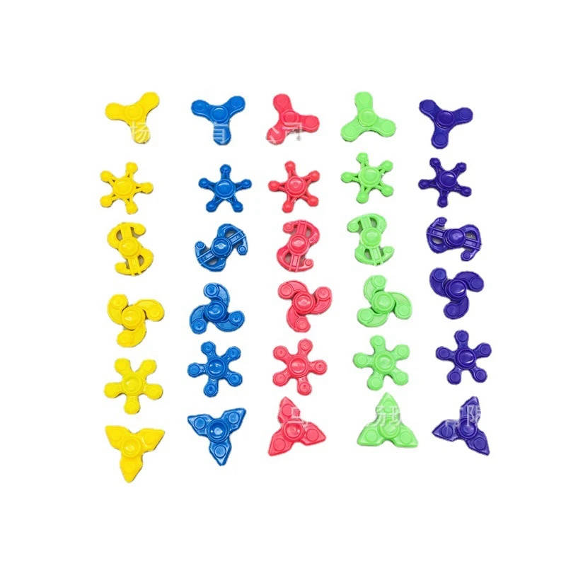 Plastic fingertip gyro hand trimmer gyroscope super long long fast finger rotator adult boys anti-stress decompression toy