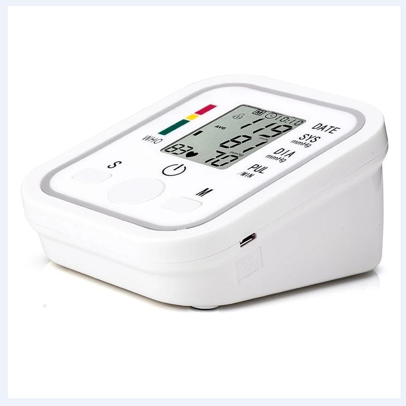 Automatic Digital Cuff Blood Pressure Monitor Tansiyon Aleti Arm Sphygmomanometer Heart Rate Meter Tonometer Meter Tensiometro
