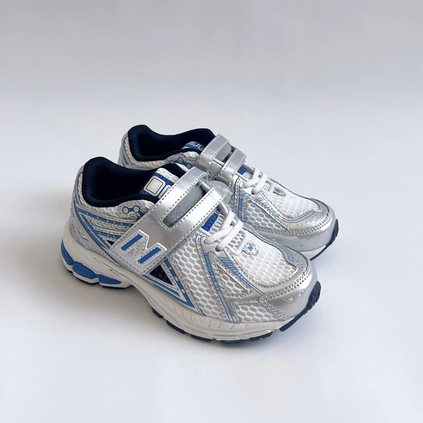 NB1906R Children's shoes Boys and girls new breathable sports shoes Velcro big children small children casual shoes net surface