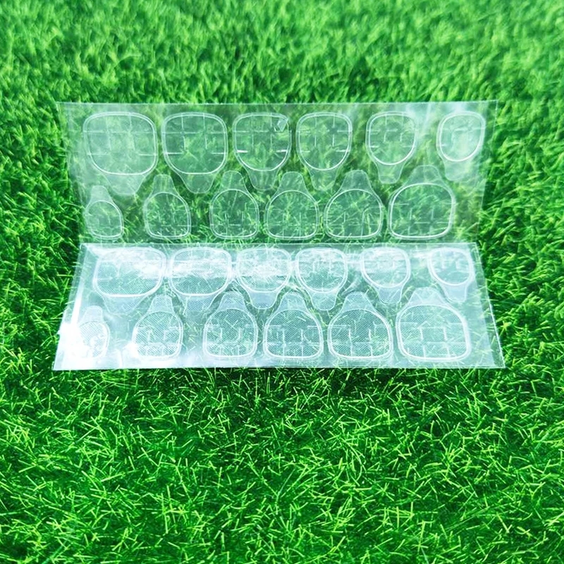 New jelly glue manicure double-sided adhesive film yellow glue nail paste jelly glue fake nail