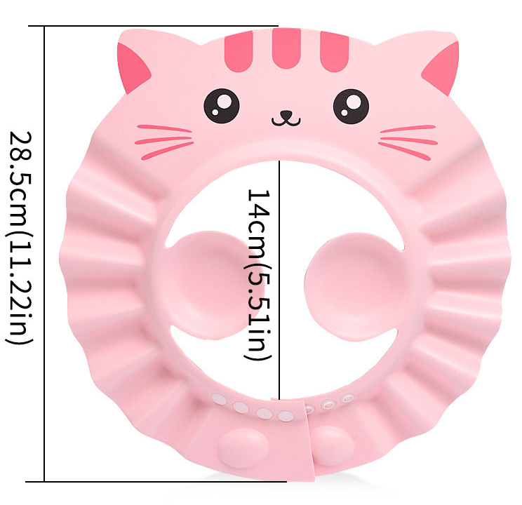 Children's Waterproof Ear Protection Men's And Women's Children's Hair Bath Cap