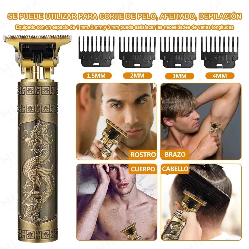 Hair Cutting Machine Hair Clippers Rechargeable Beard Shaver Professional Electric Hair Trimmer for Men Barber
