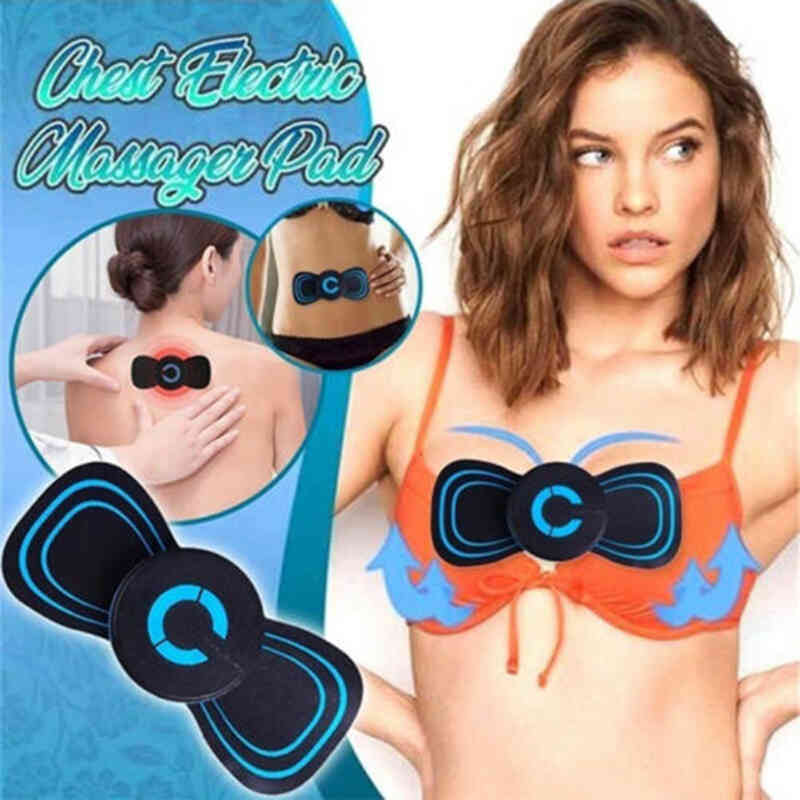 Portable Mini Electric Neck Massager Cervical Massage Back Massager Stimulator