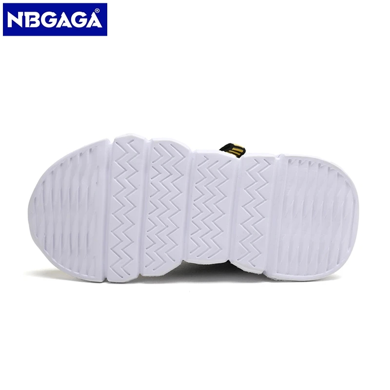 Cartoon Kids Shoes for Boys Mesh Sneakers Children Casual Sport Little Boy Running Tenis Yellow School Student Shoes
