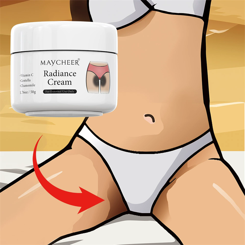Snow Bleach Cream Private Parts Face and Body Fast Whitening Underarm Strong Brighten Cream for Intimate Area