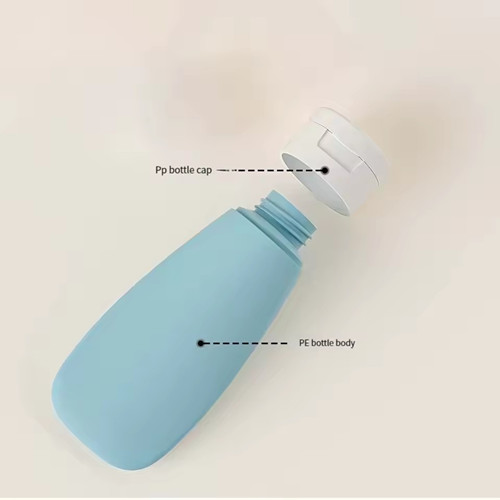 4pcs Morandi - Bottled, Portable Shampoo, Skincare Products, Shower Gel Storage Bottles, Travel Kits, Vacuum Fillers