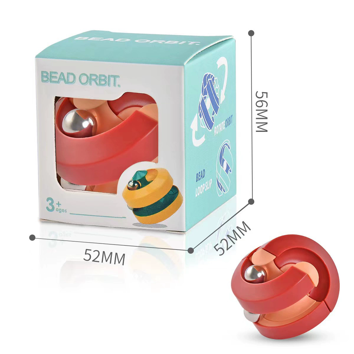 1PC Track Toys Relieve Boredom And Stress Track Child Toy Puzzle Decompression Gyroscope New Intellectual Toys Ball
