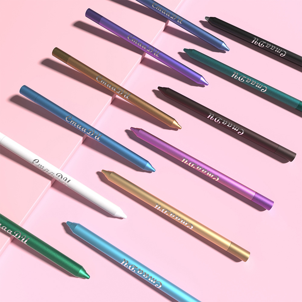CmaaDu 12 color Lying Silkworm eye shadow eyeliner Universal Pen