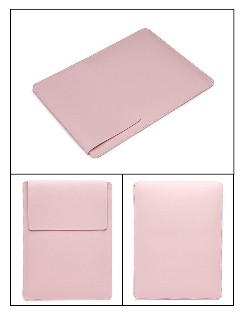1pc The computer bag is suitable for various 13-13.3 inch laptop leather cases, protective covers, office supplies, and tablets