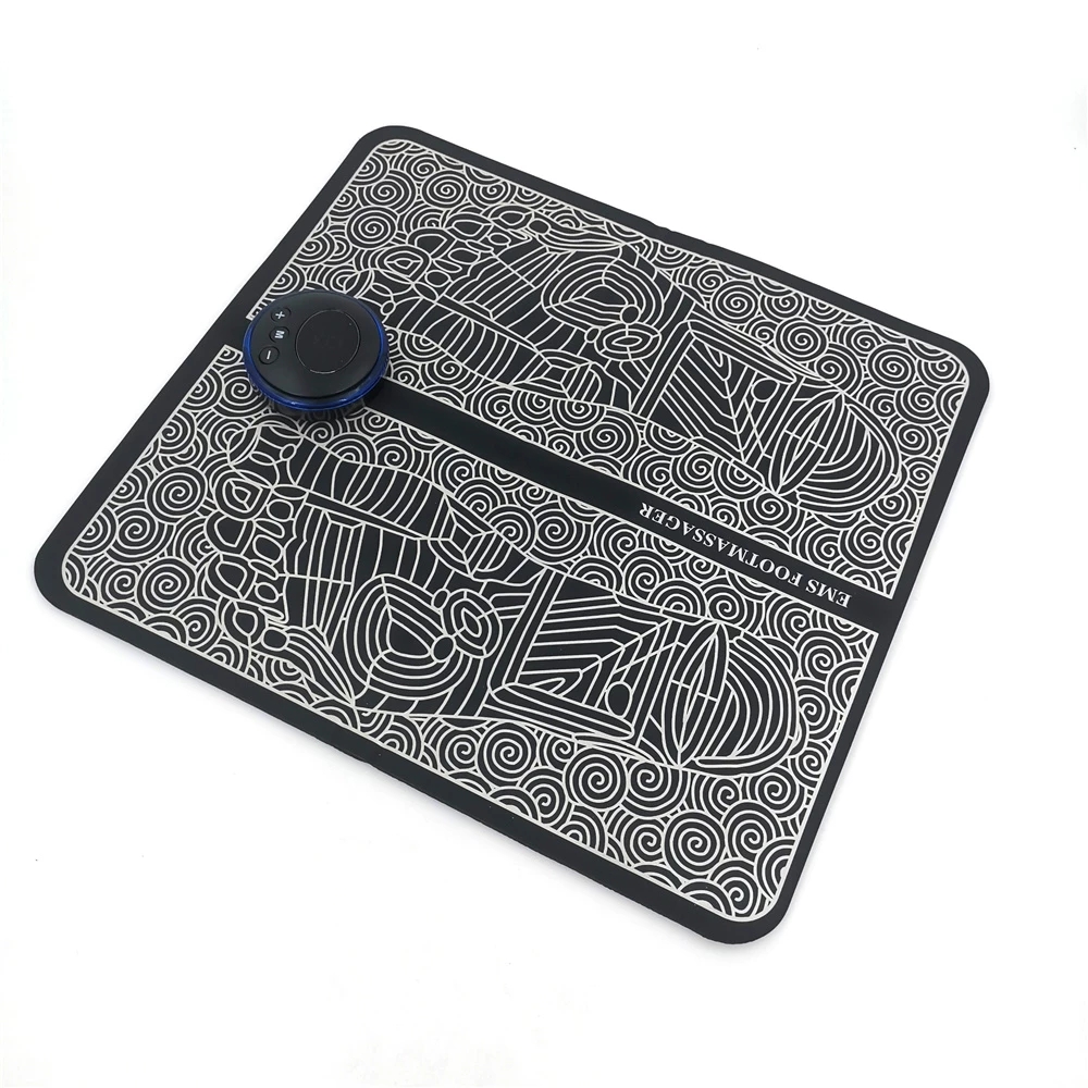 Ems Foot Massager Mat massage des pieds Electric Foot Cushion Blood Circulation Acupunctur Pad Foot Health Care Relaxation Pain