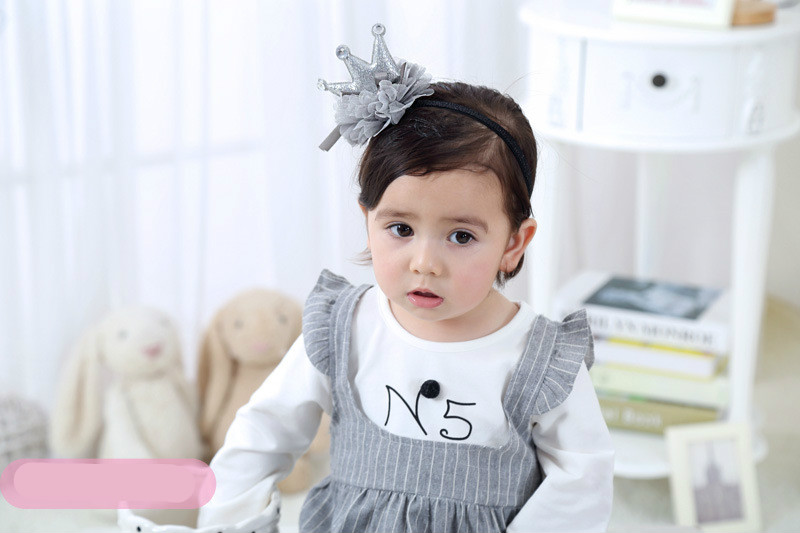 Children's crown headdress Princess Girl's birthday band super cute baby hair band