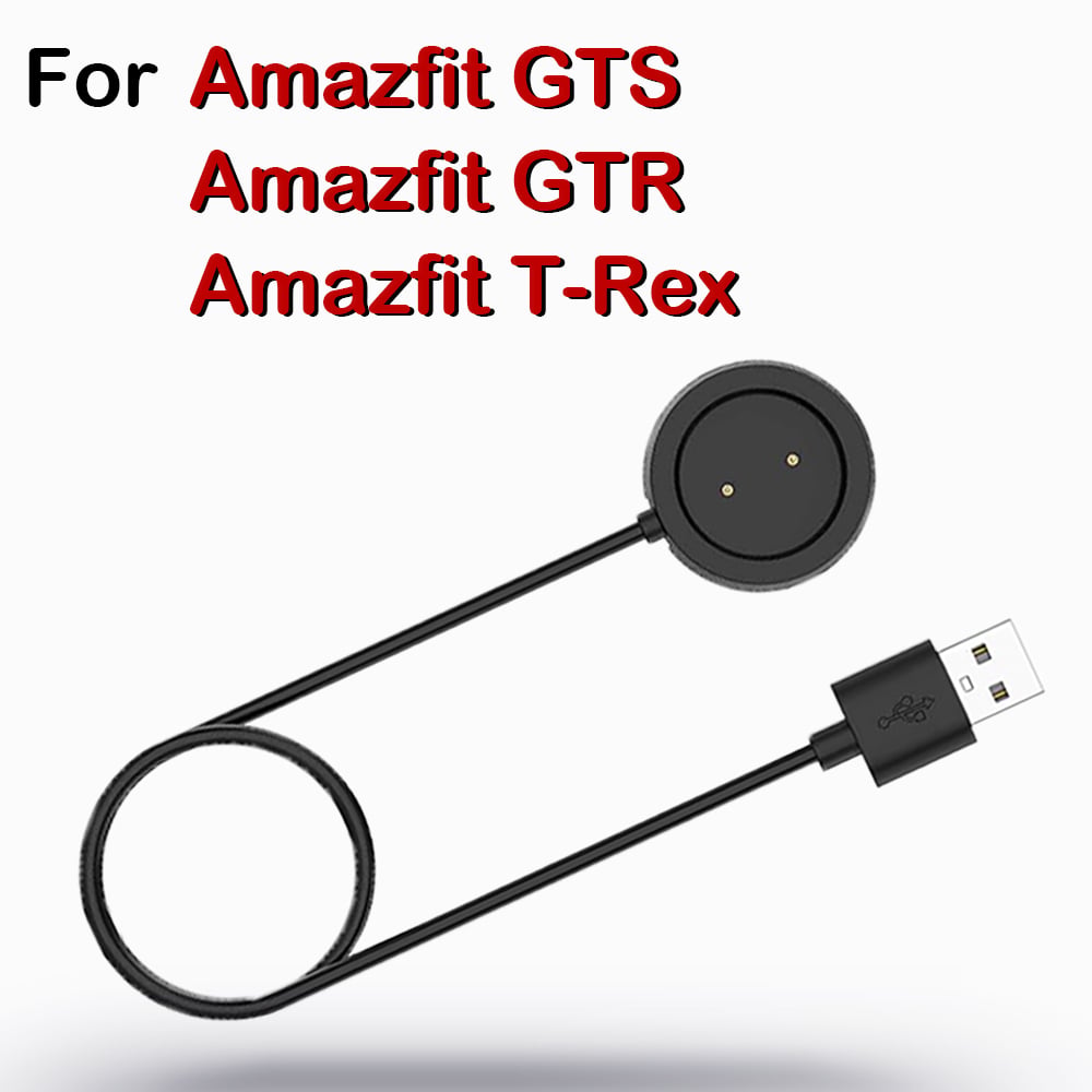 Portable Smart Watch USB Magnetic Charger Cradle Fast Charging Power Cable For Huami Amazfit T-Rex A1918 / GTS / GTR 42MM 47MM B