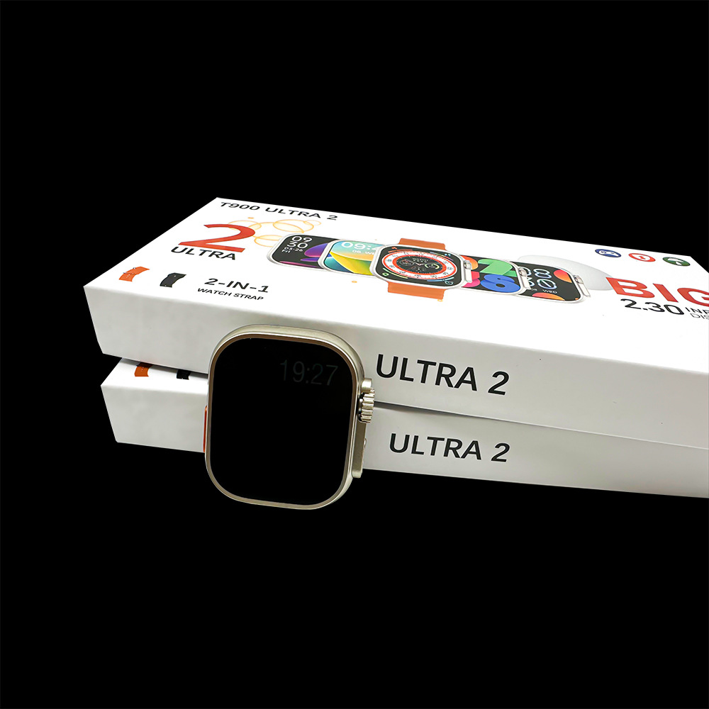 New T900 Ultra2 smartwatch with exercise steps, heart rate, blood pressure, blood oxygen, Bluetooth wristband