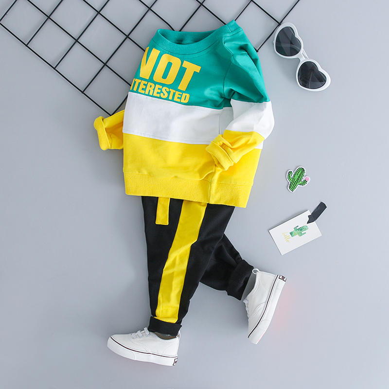 Baby Girl Boy Clothing Sets Infant Clothes Suits Casual Sport T Shirt Pants Kid Child Clothes Suits