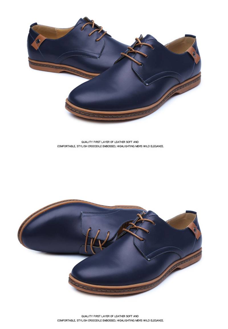 Big Size Split Leather Men Casual Shoes Fashion Top Quality Driving Moccasins Slip On Loafers Men Flat Shoes new