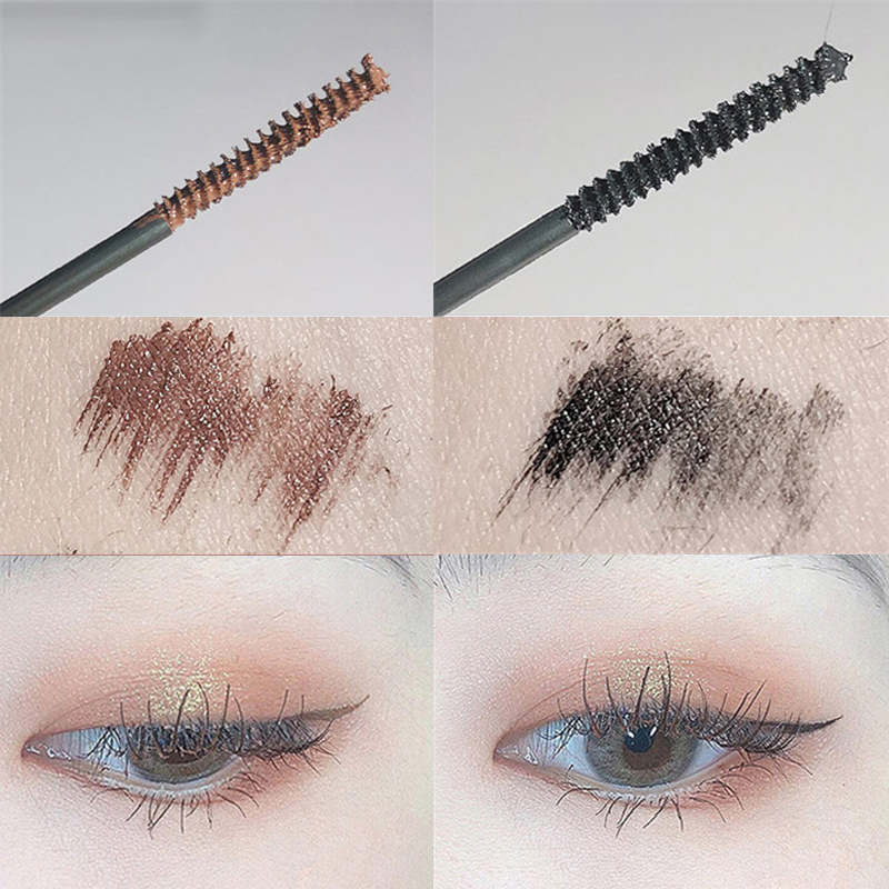 Ultra-thin Mascara Slender, Curly, Not Easy To Smudge, Lengthened, Extremely Fine, Natural Fine Brush Head Mascara