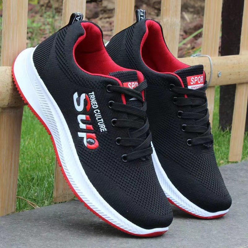 Male Sneakers Fashion Summer Air Mesh Breathable Wedges Sneakers For Men Plus Size