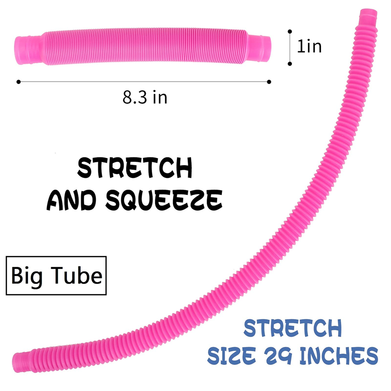 8Pcs Tubes Sensory Toy for Adult Fidget Stress Relieve Toys Strbess Relief Educational Antistress Fidget Toys Squeeze Toy Gifts