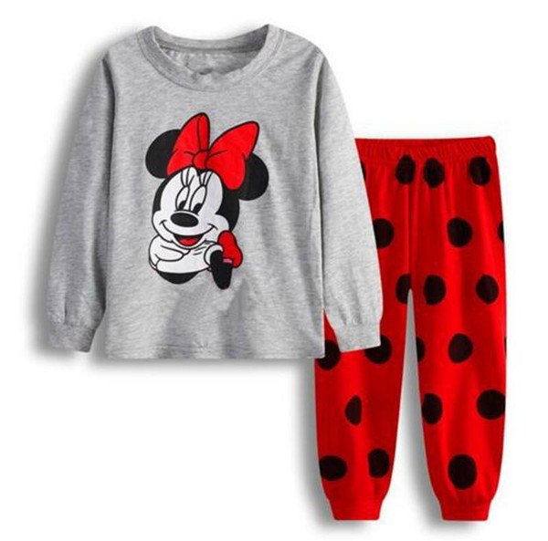 Baby Boy Girl Pyjamas sleeping suits Children Cartoon Pajamas Set for Boys Girls Spring Sleepwear Kids Long Sleeve Pijamas P020