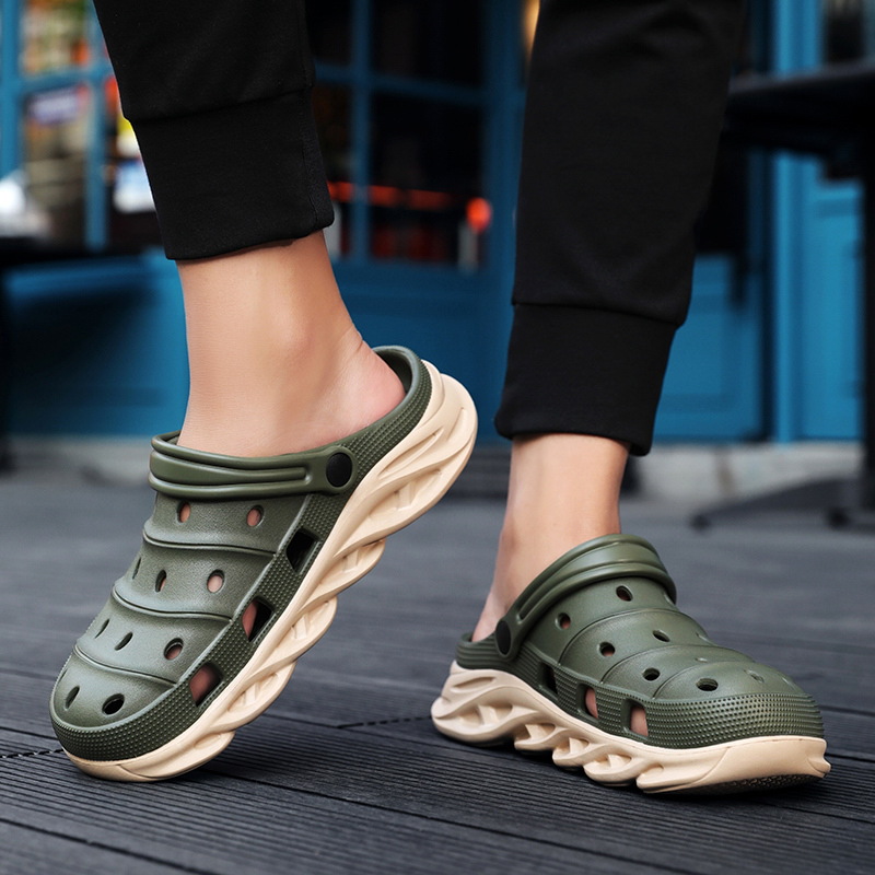 Fashion Men Summer Unisex Sport Male Garden Clogs Shoes Slippers Sandals