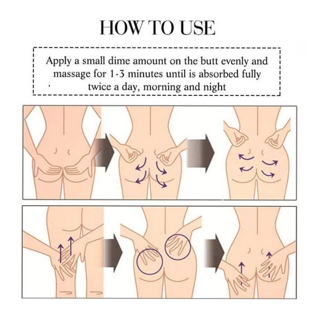 Sexy Buttock Body Cream Enlargement Ass Effective Lifting Firming Hip Shaping Big Ass Massage Cream