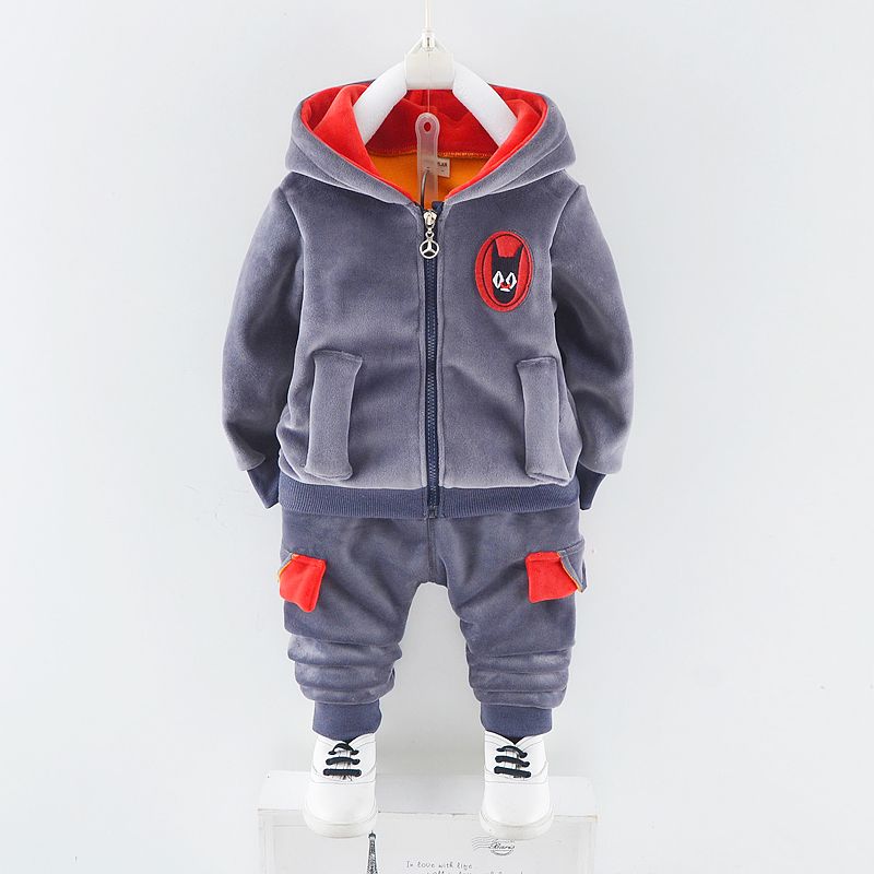 2PCS Children Set Boys Clothes Tracksuit Kids Coats Hoodies Jacket+Long Pants Kids Sets
