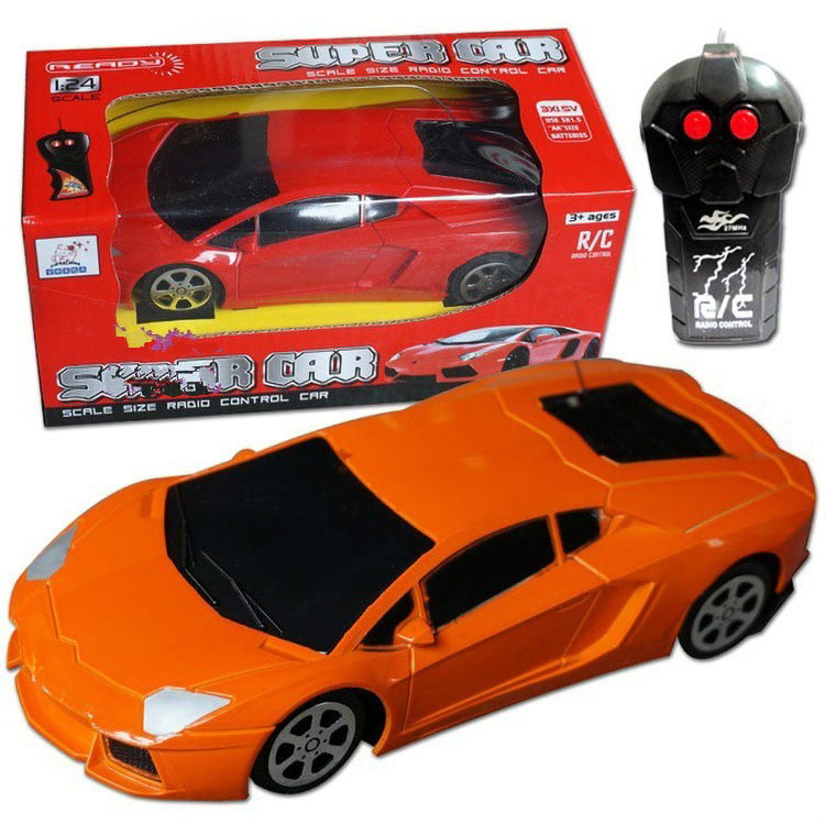 New remote control car children 1:24 Lamborghini sports car toy model car simulation alloy toy car