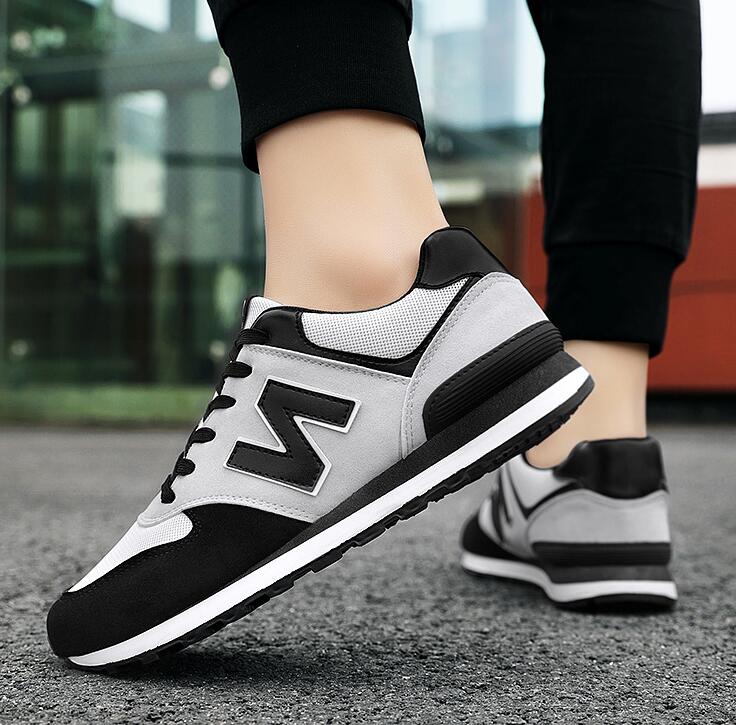 Sneakers Men Casual Shoes Light Suede New Classic Men Running shoes Outdoor Breathable Mesh Jogging Sport Shoes