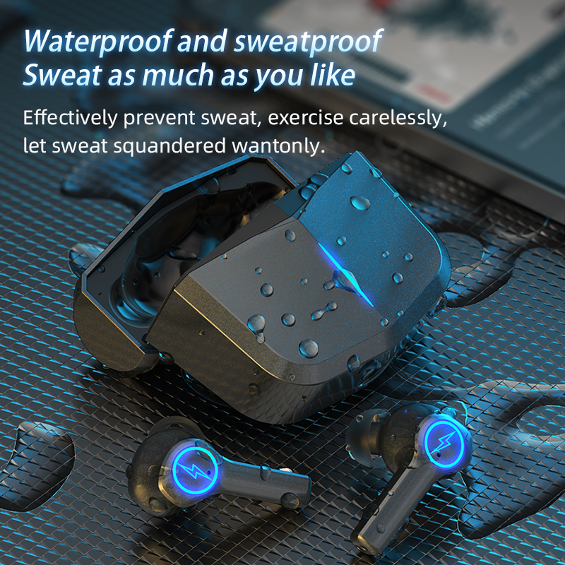 TWS02 Bluetooth 5.0 Headphones 25 Hours Wireless Earphones Sports Waterproof Earbuds TWS Music Headsets with Mic For Xiaomi OPPO