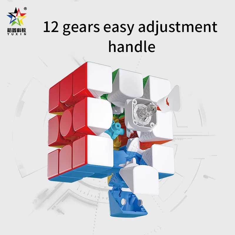 YuXin Little Magic 3x3 Magnetic V2 Magic Cube YuXin 3x3x3 Puzzles Educational Toys For Children