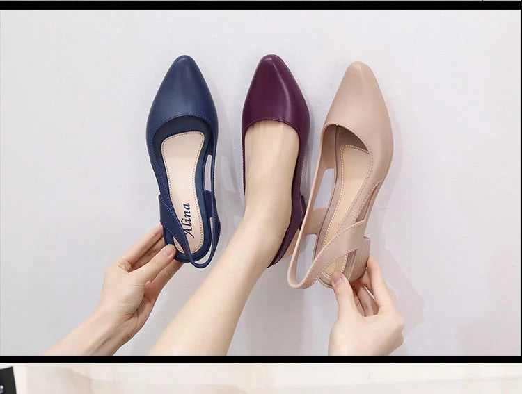 women ladies female fashion shoes sandals slippers high heel New sandals women's summer fashion Baotou thick heel