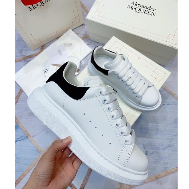 Alexander McQUEEN casual shoes light white shoes leather sneakers platform platform shoes Alexander McQUEEN sneakers 36-44