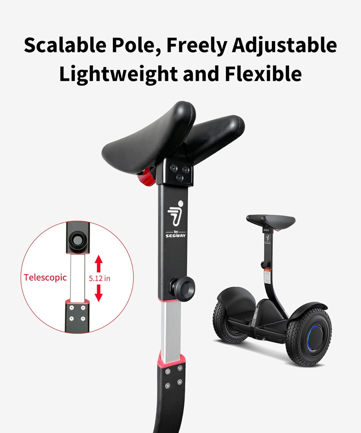 Leg Control Bar for Segway Ninebot S2 Self-Balancing Scooter, Original Fit Leg Steering Bar for Ninebot S/S 2/S Max/S Pro/Mini Pro Scooter Accessories
