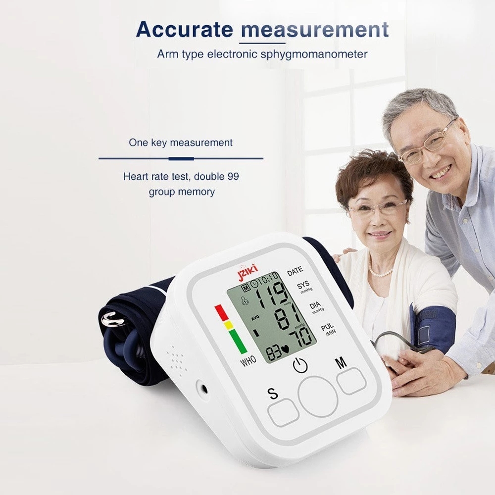 JZIKI ZK-B869 Voice Upper Arm Blood Pressure Monitor Digital Blood Pressure Monitor Electronic