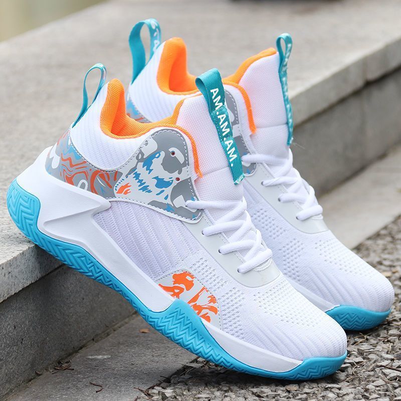 breathable durable fashion outdoor men basketball running sports gym shoes fashion sneakers trainers