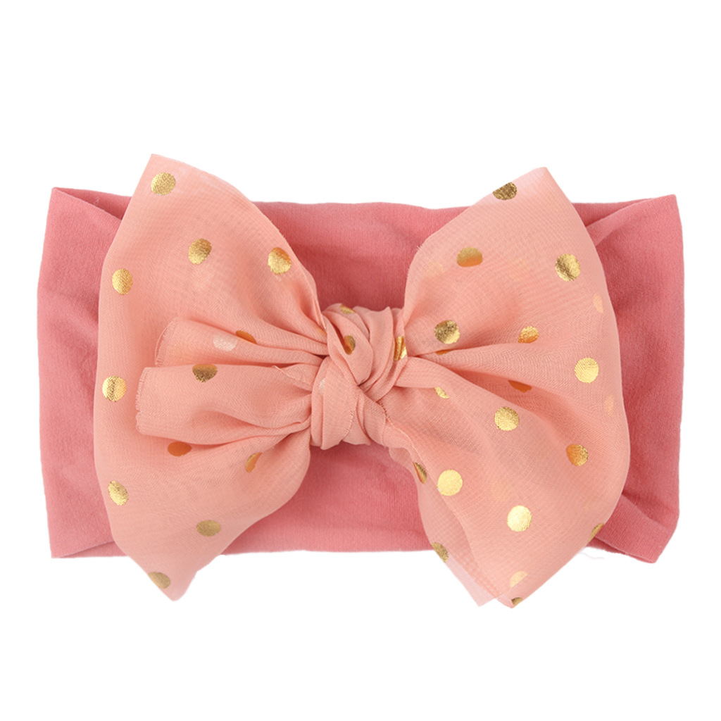 Bow Hairband Hairband Headwear Hair Accessories Headband Children's New Lace Bow Hairband
