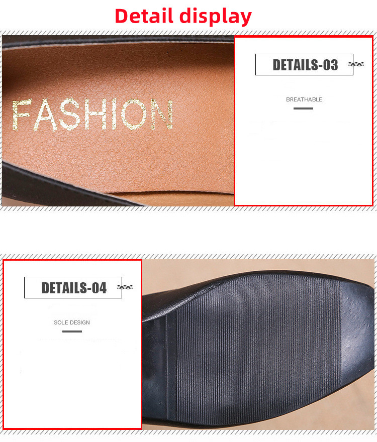 High Heel Single Shoe Women's 2023 New Fashion Shallow Mouth Square Head One Step Retro Thick Heel Large Size Work Shoes
