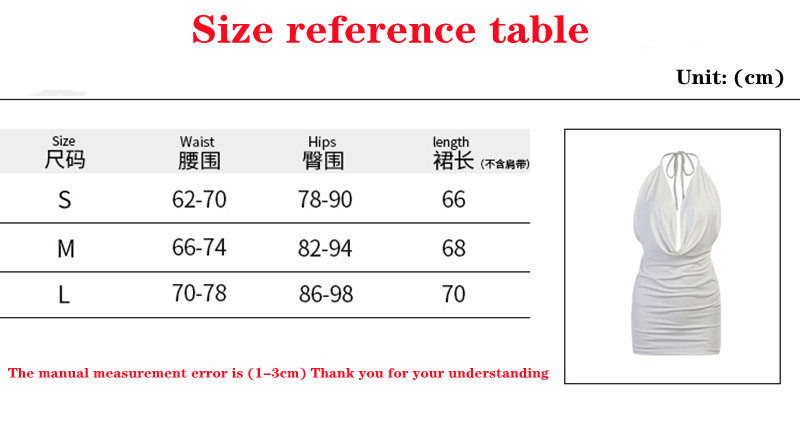summer new sexy deep V pile neck dress hanging neck bag hip skirt women