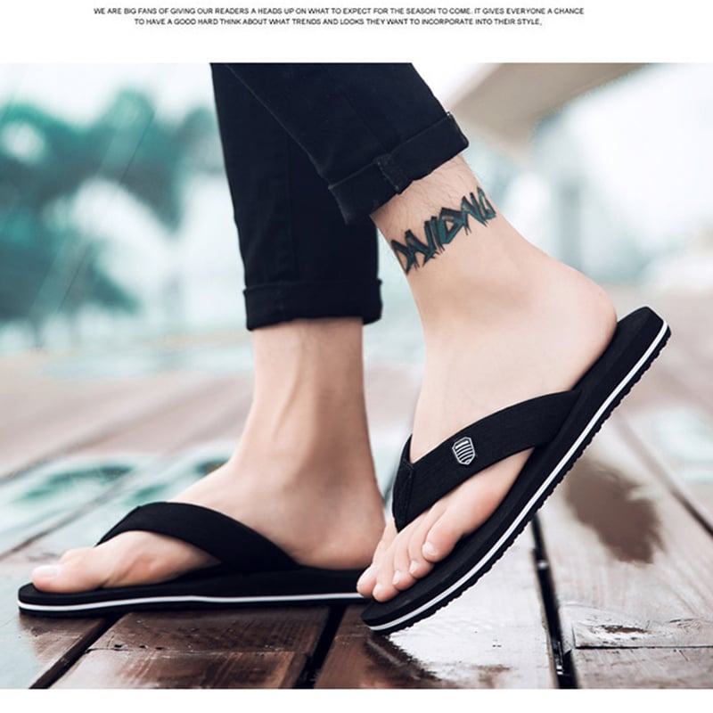 New Summer Men's Slippers Beach Sandals Non-slip Zapatos Hombre Casual Shoes Slippers